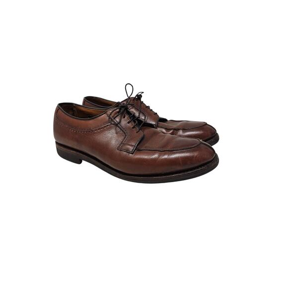 Allen Edmonds 10.5 Stockbridge Black Leather Lace Up Loafer Career Classic main image 4